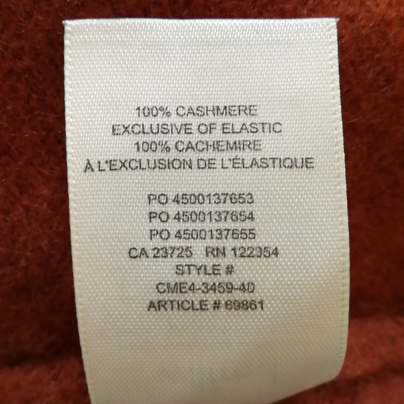 Aritzia Wilfred Luxe Cashmere (100% Cashmere) Crpyie Sweater - Picture 5 of 9